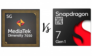 MediaTek Dimensity 7050 Vs Snapdragon 7 Gen 1