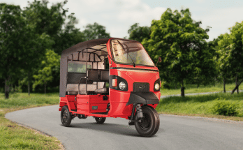 mahindra e-alfa electric rickshaw