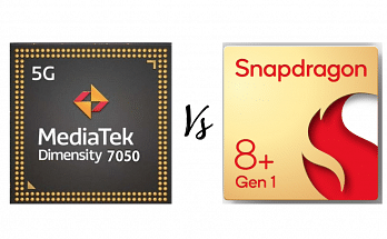 MediaTek Dimensity 7050 Vs Snapdragon 8 Gen 1