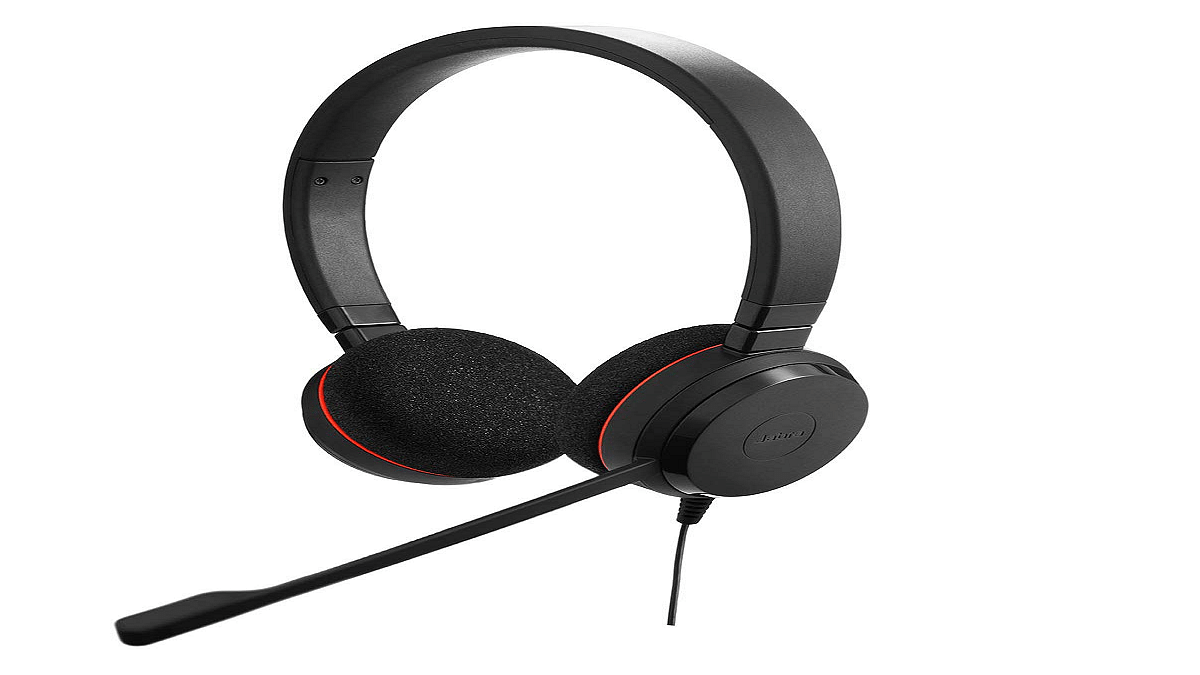 Jabra Evolve Professional Wired On-Ear Headset