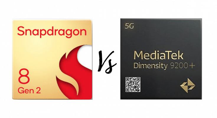 Snapdragon 8 Gen 2 Vs MediaTek Dimensity 9200 Plus