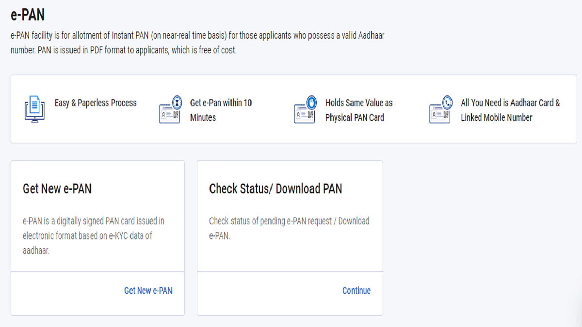 Income Tax e-Filing Website