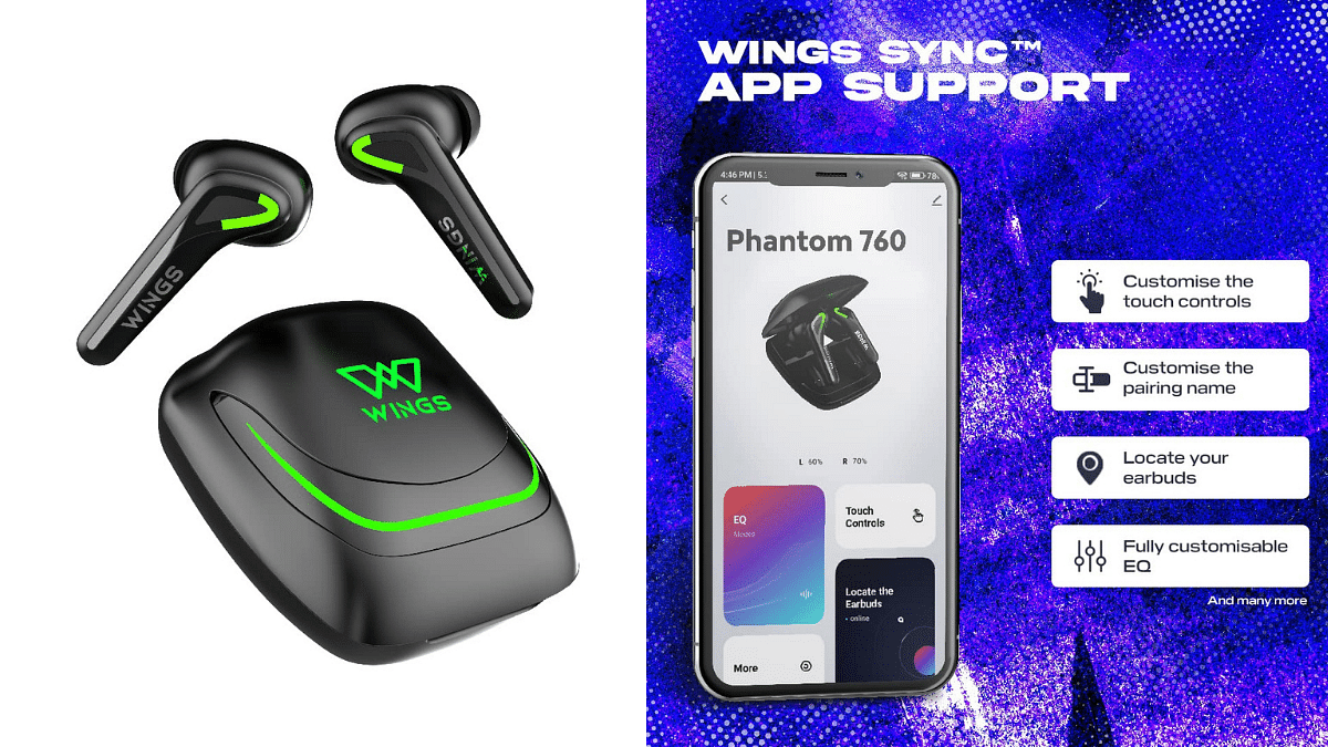 Wings Phantom 760 Wireless Earphones