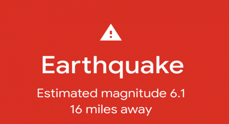 Android Earthquake Alert