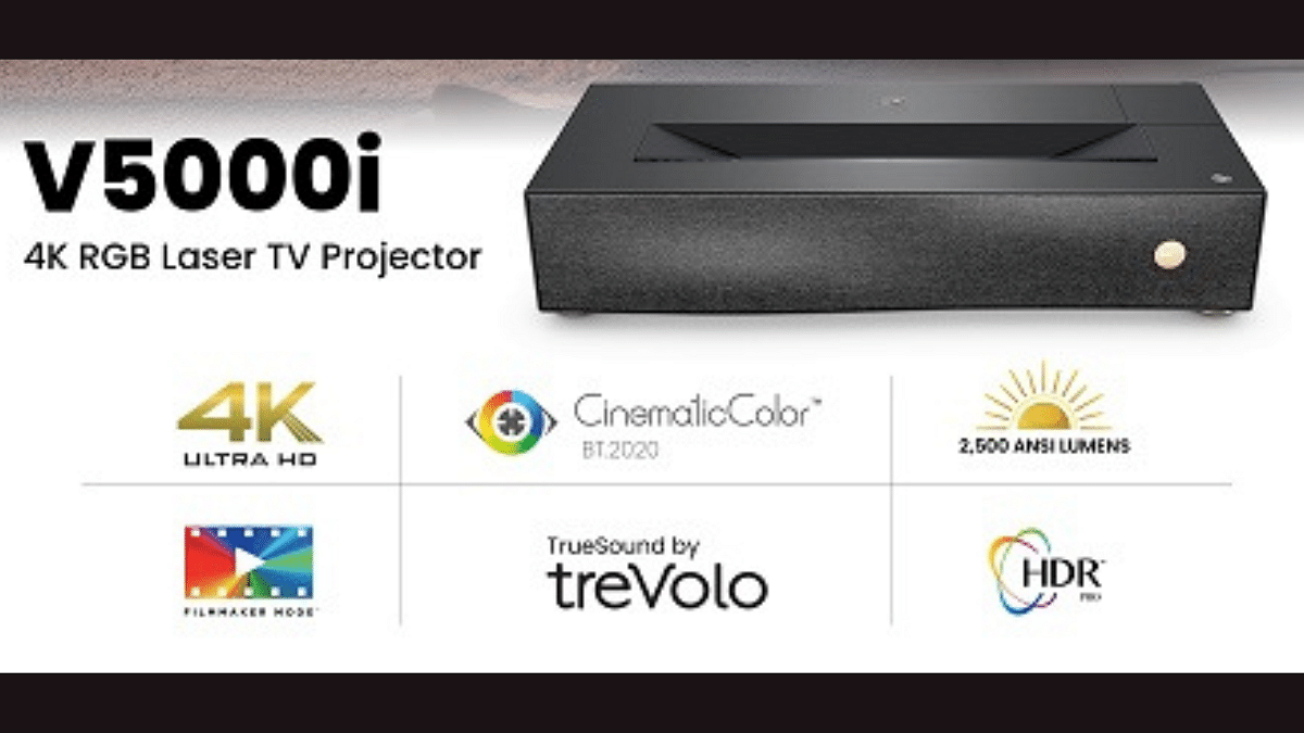 BenQ V5000i 4K HDR RGB Laser TV Projector