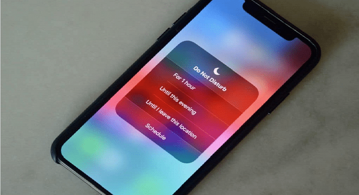 Do Not Disturb Feature