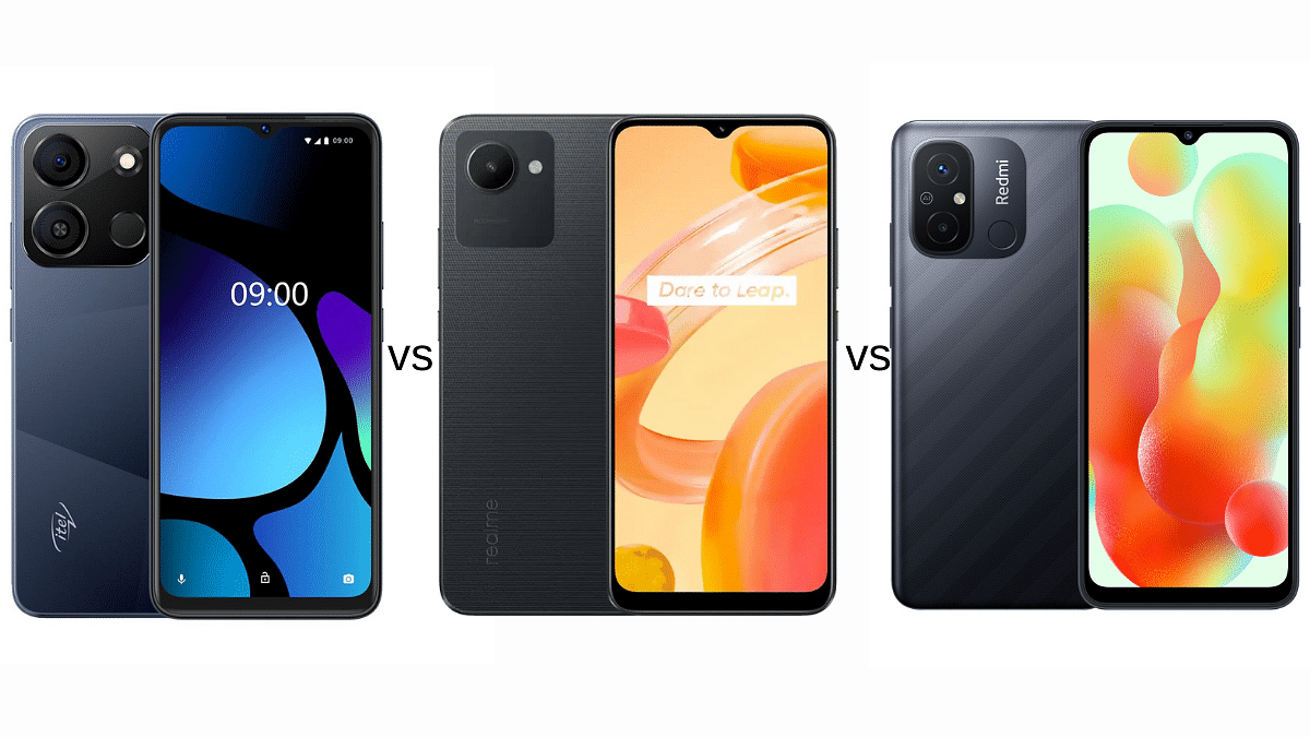 itel A05s Vs Realme C30 Vs Xiaomi Redmi 12C