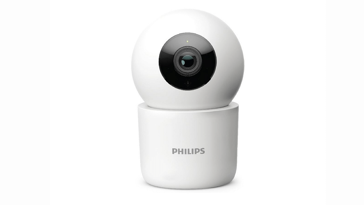 PHILIPS HSP3500 Indoor 360° 3 MP 2K Resolution WiFi Security Camera