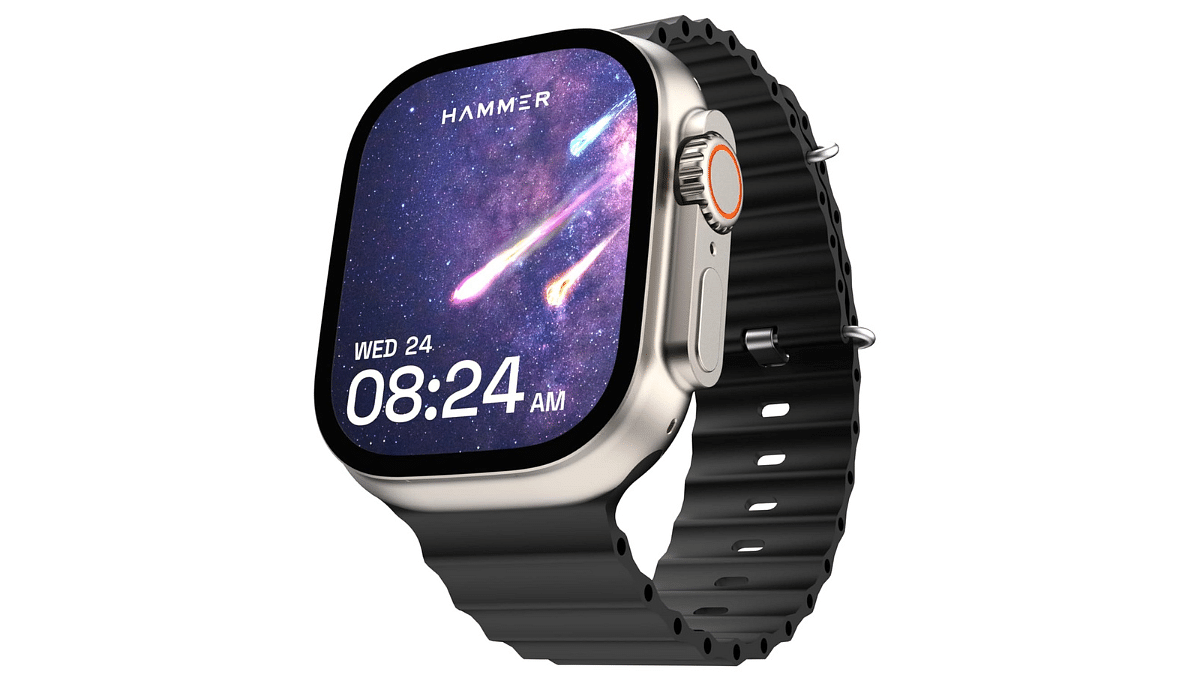 HAMMER Ultra Classic 2.01" Always on Display, Bluetooth Calling Smart Watch