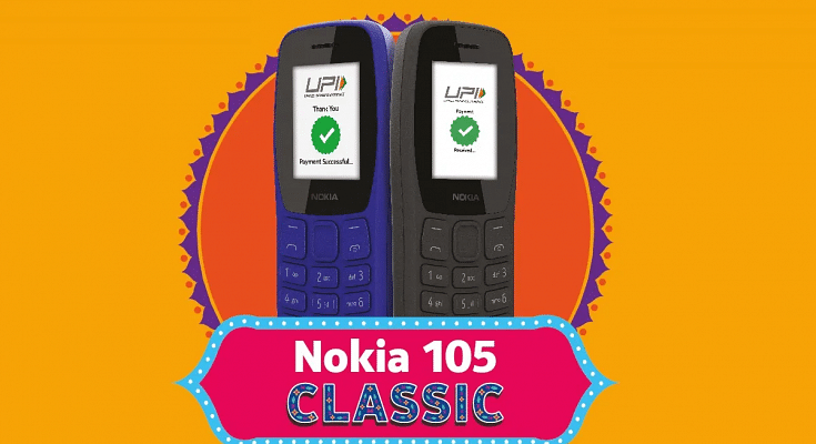 Nokia 105 Classic Feature Phone