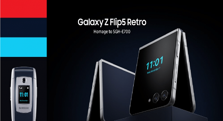 Samsung Galaxy Z Flip 5 Retro Edition