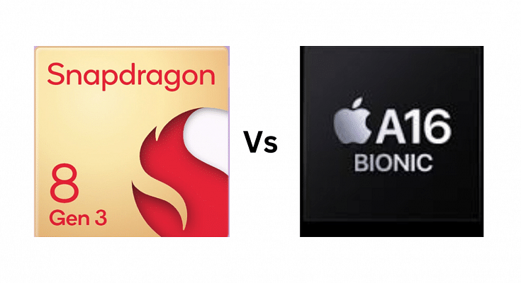 Snapdragon 8 Gen 3 Vs Apple A16 Bionic Chip