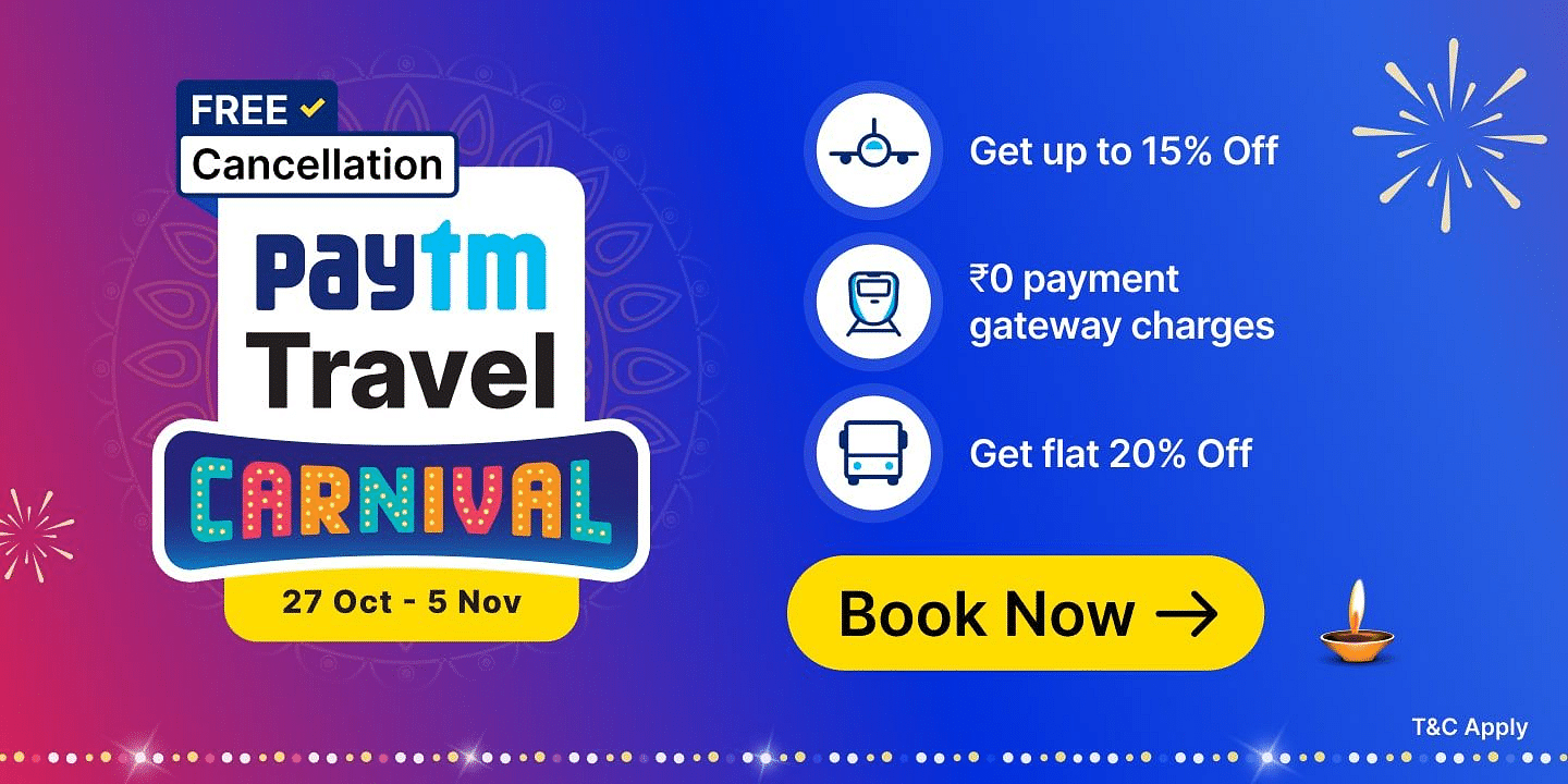 Paytm Travel Carnival Sale