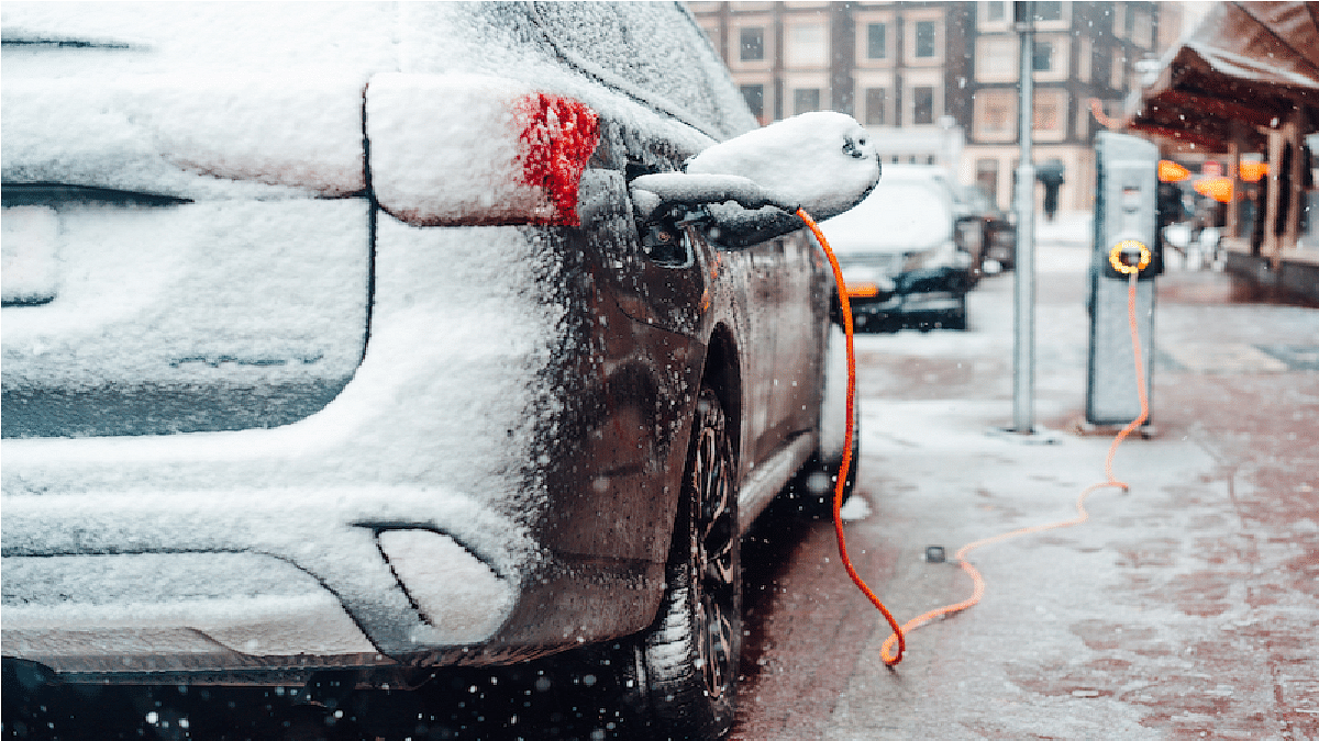 Electric Vehicle In Winters