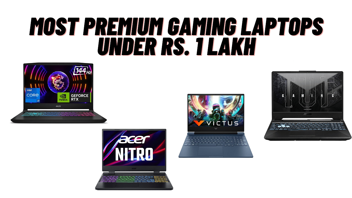 Most Premium Gaming Laptops of Rs. 1 Lakh