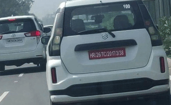 Maruti WagonR Test Mule