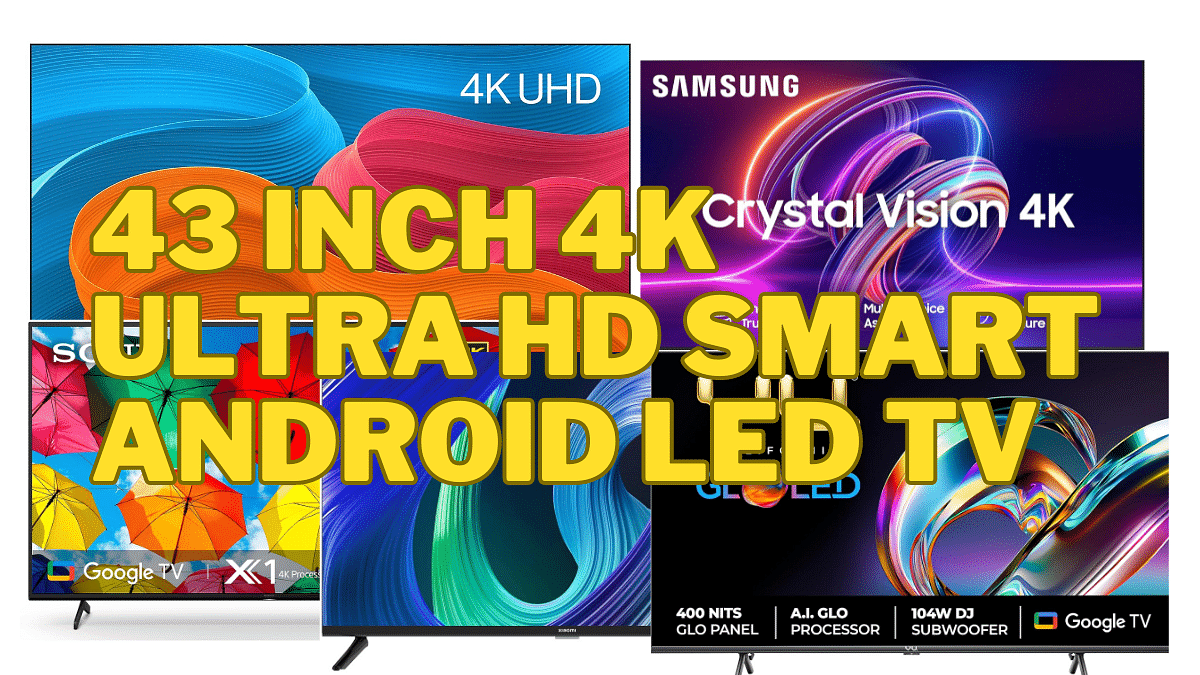 43 Inch 4K Ultra HD Smart Android LED TV