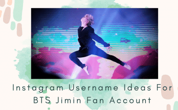 Instagram Username Ideas For BTS Jimin Fan Account