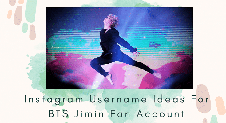 Instagram Username Ideas For BTS Jimin Fan Account
