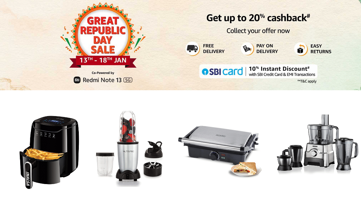Amazon Great Republic Day Sale: Best Deals On Kitchen Appliances