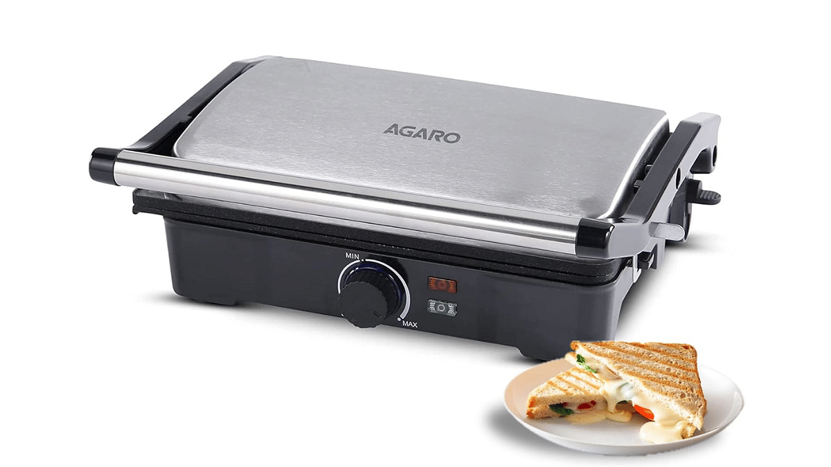AGARO Galaxy 1000-Watt Sandwich Maker 