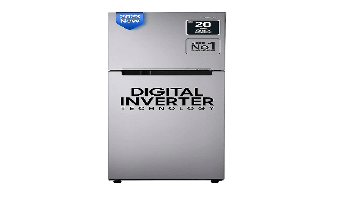 Samsung 236 L, 2 Star, Digital Inverter, Frost Free Double Door Refrigerator 