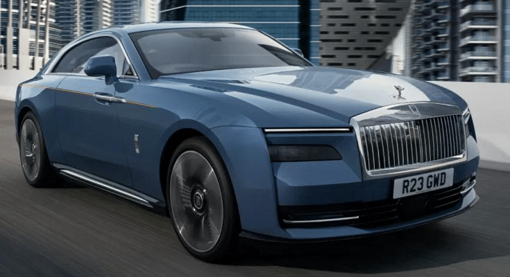 rolls royce spectre electric coupe