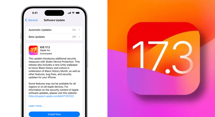 iOS 17.3 Update