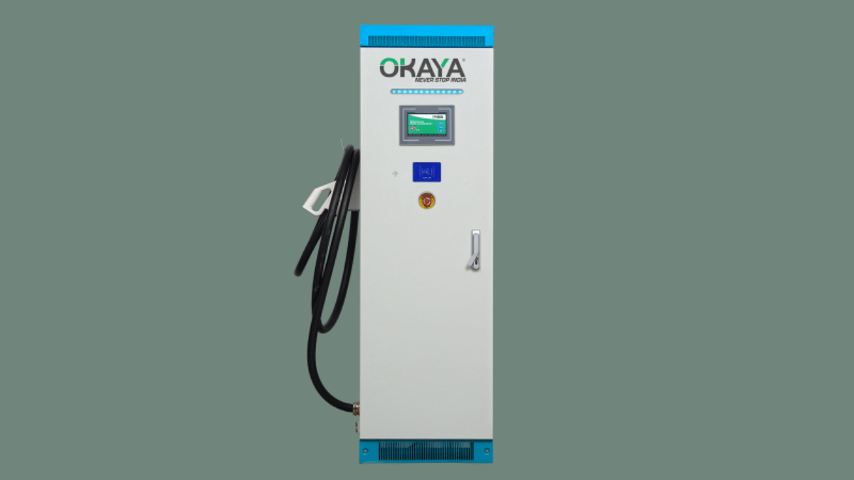 Okaya ev charging station ayodhya 