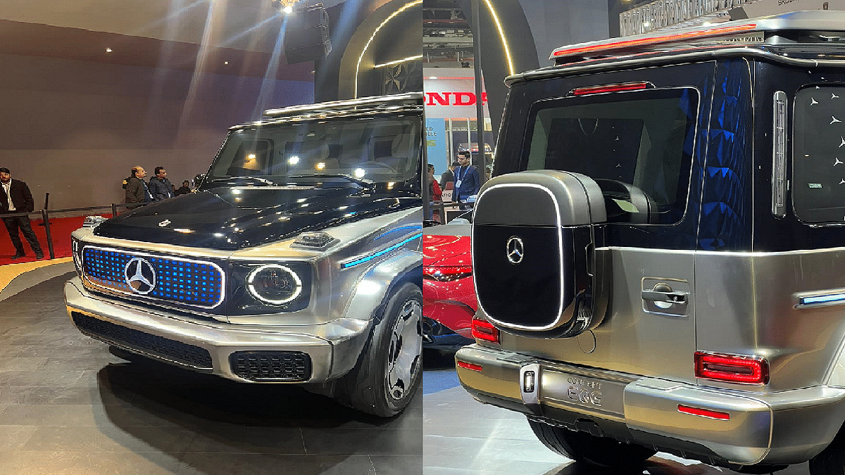 Mercedes-Benz EQG Electric G-Wagon Concept