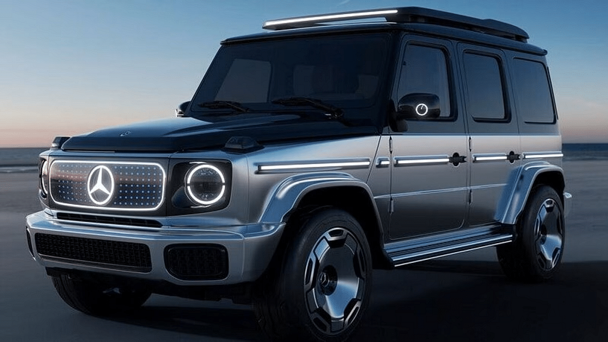 Mercedes-Benz EQG Electric G-Wagon Concept