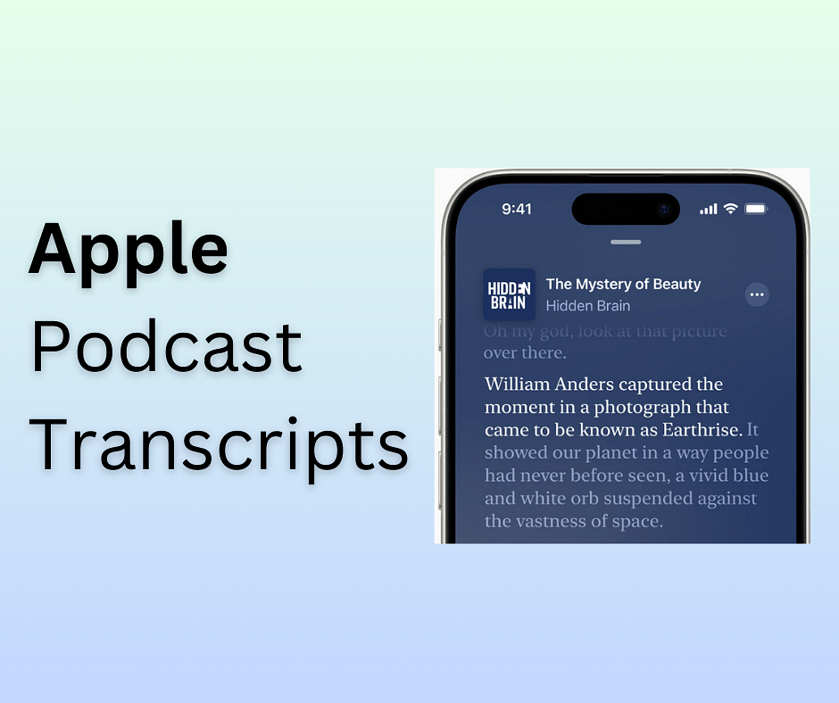 apple podcast transcripts-giznext