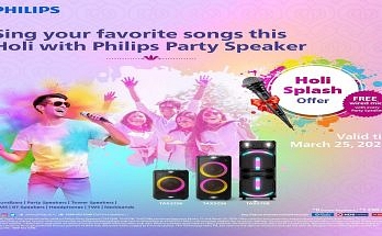 Celebrate this Holi with exciting offers on the Philips Home Audio Range