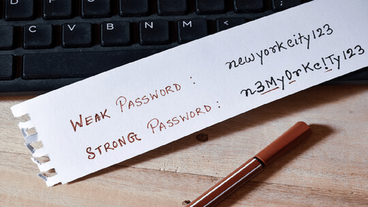 Create Strong Passwords