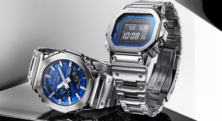 G-SHOCK GM-B2100AD-2A and GMW-B5000D-2