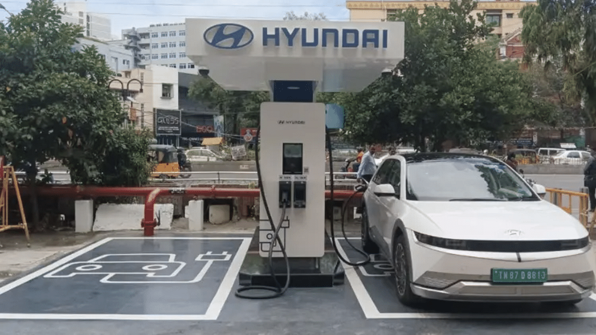 hyundai charging station