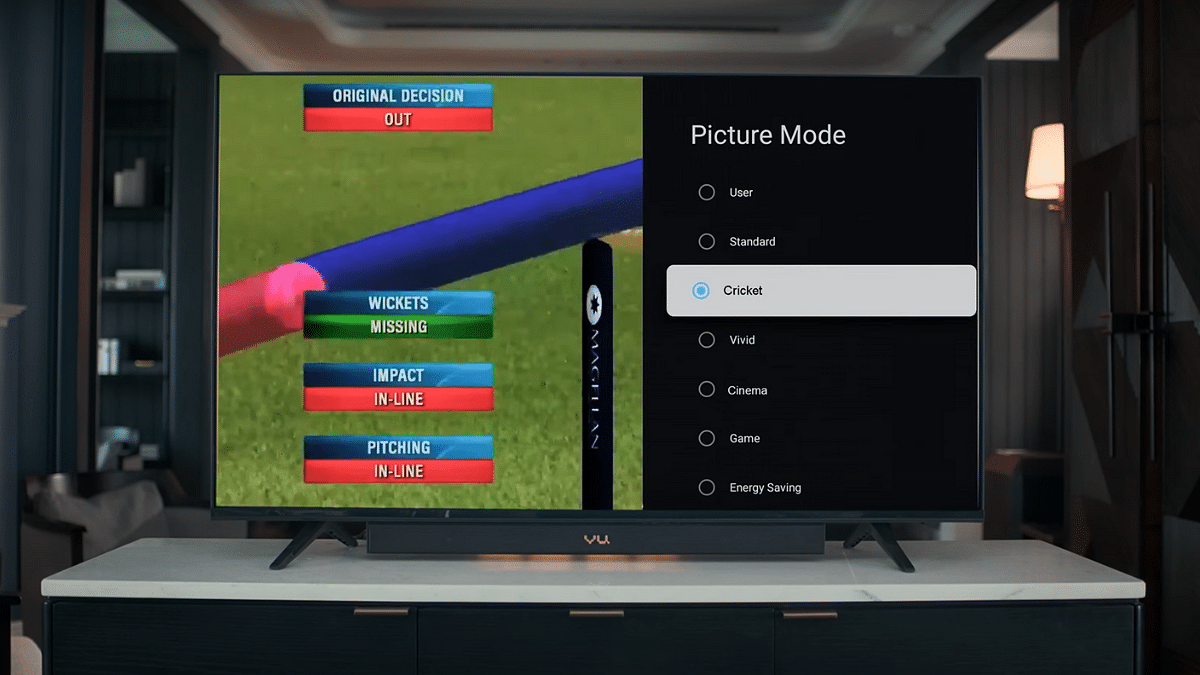 Picture Setting VU TV Cricket Mode 2024