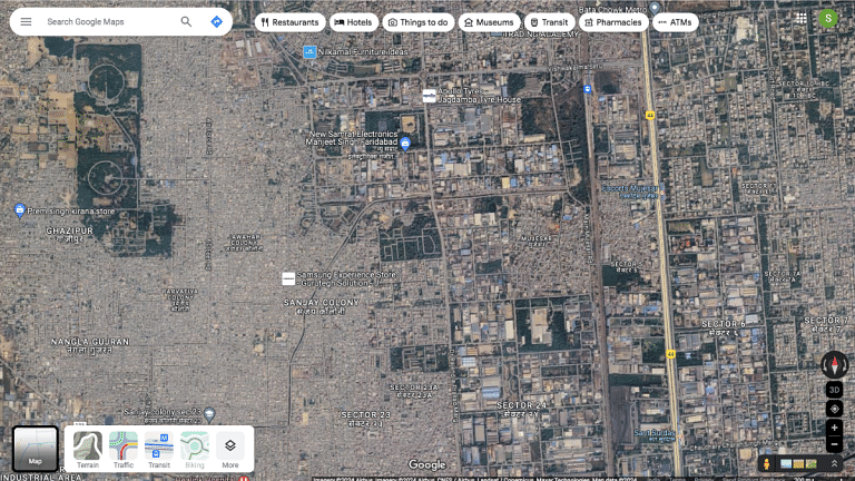 how to enable 3d view in google maps