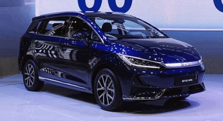 BYD M6 Electric MPV Unveiled: New e6 Facelift With Atto3 Inspired Fascia