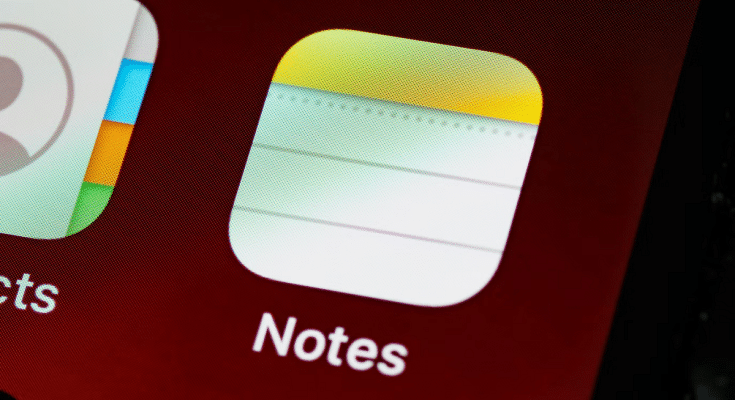 iPhone Notes App