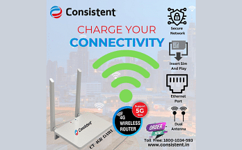 Consistent CT-4G DAWI Wireless Router