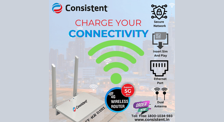 Consistent CT-4G DAWI Wireless Router