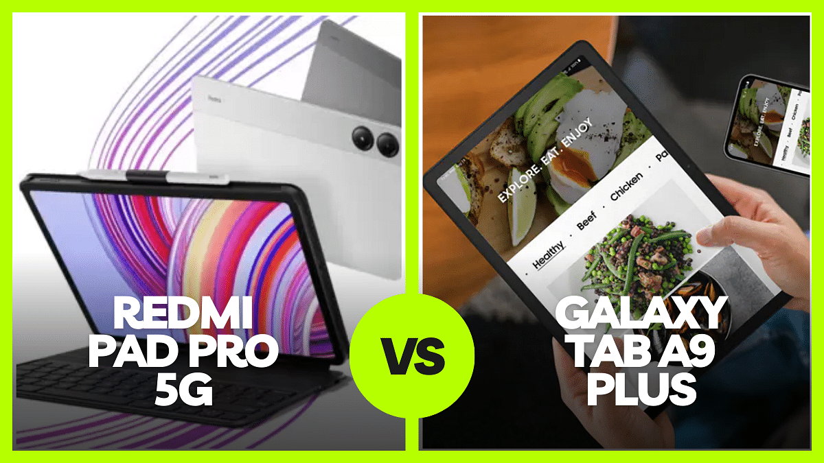 Redmi Pad Pro 5G vs Galaxy Tab A9 Plus