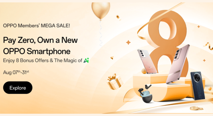 OPPO Member's Mega Sale