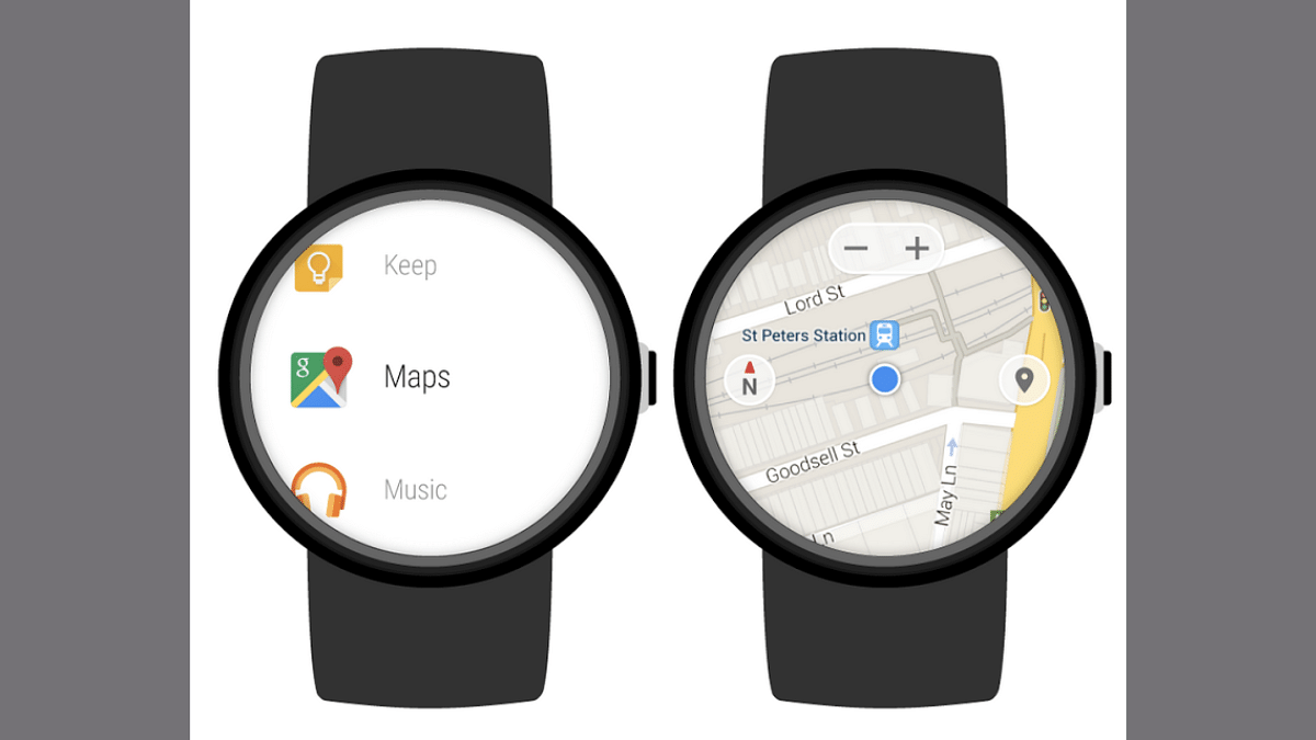 maps offline smartwatch 