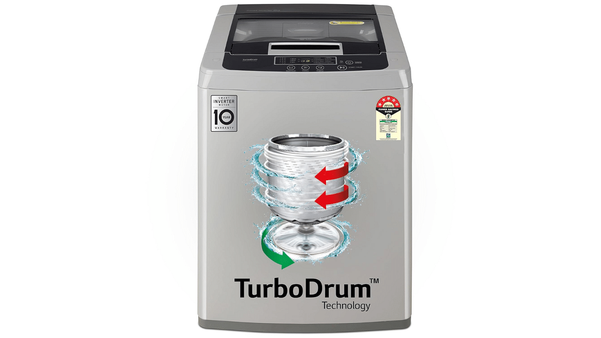 LG 8 Kg 5 Star Inverter TurboDrum Fully Automatic Top Loading Washing Machine