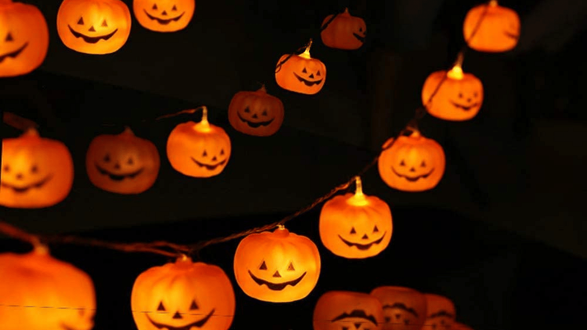 RSAAUD Halloween String Lights, LED Pumpkin Lights