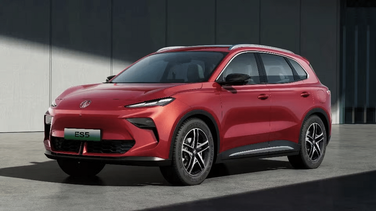 Mg E5s Electric Suv Teased Zs Ev Successor In India Mg E5s Electric Suv Teased Zs Ev Successor In India