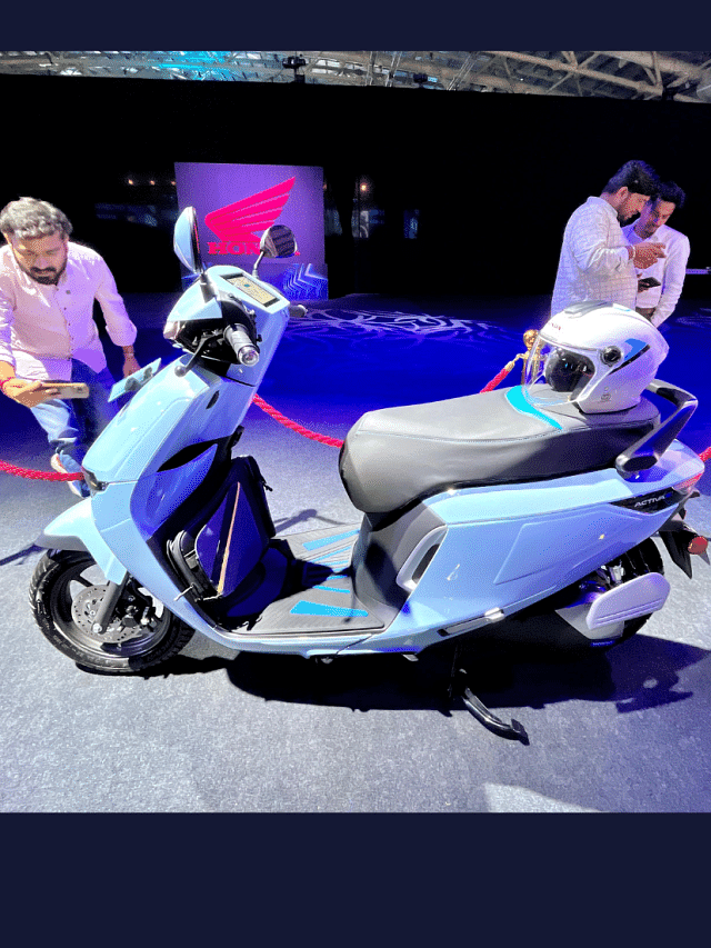 Honda Activa e Unveiled In India