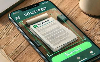 WhatsApp Document Scanning Feature